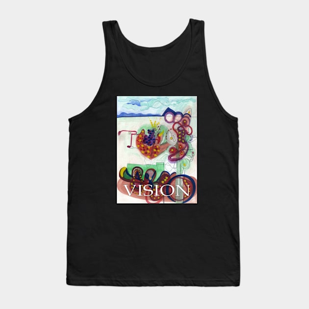 VISION Tank Top by Stephen_Lucas_Artist